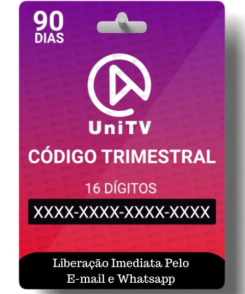 recarga unitv mensal trimestral